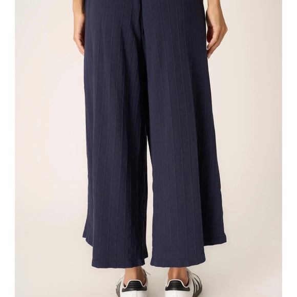 Project Social T Women's Navy Wide-Leg Pants - Picture 3 of 6